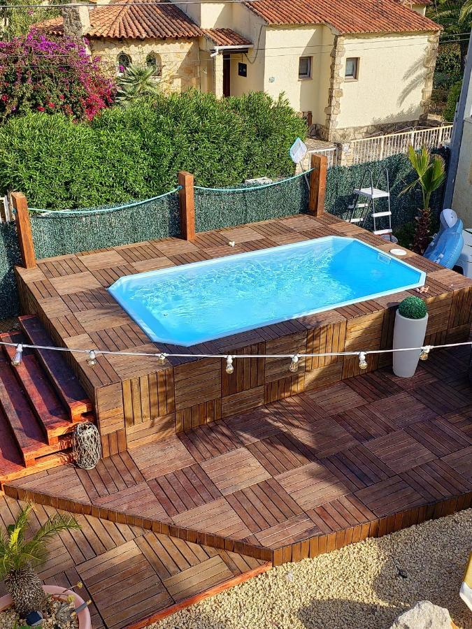 Privado Piscina A 5min De La Playa Y Centro Jacuzzi Barbacoa Wifi Aire Vakantiehuis